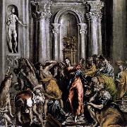 El Greco The Purification of the Temple USA oil painting artist